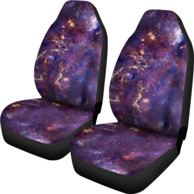 Galaxy Purple Car Seat Covers (set of 2)