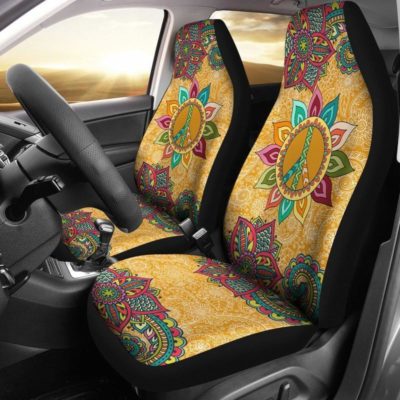 Peace Mandala Car Seat Covers (set of 2)