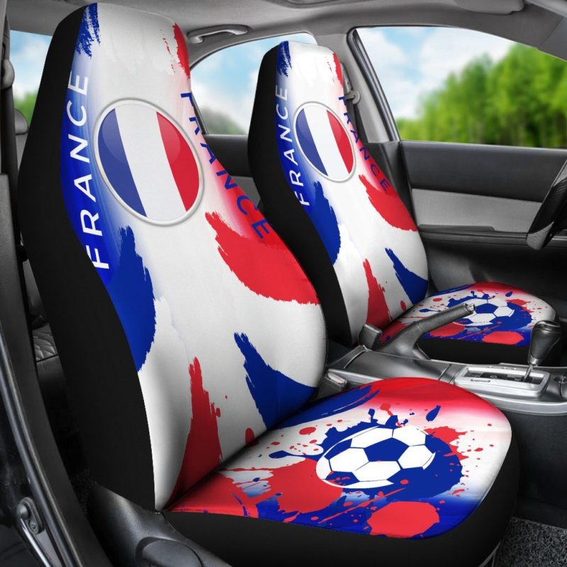 World Cup France Car Seat Covers (set of 2)