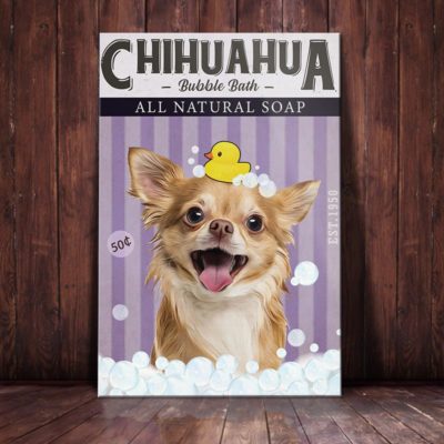 Chihuahua Dog Natural Soap Company Canvas FB2203 78O57 Chihuahua Dog Canvas