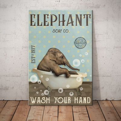 Elephant Bath Soap Company Canvas FB2801 81O58Elephant Canvas