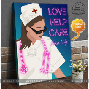 Love Help Care Canvas