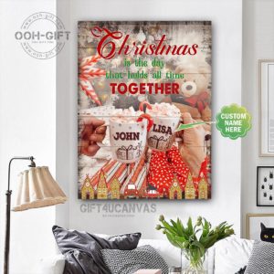 Canvas - Wife/Husband - Christmas Together