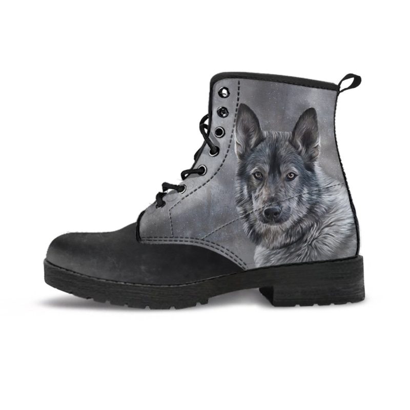 Bohemian Wolf Leather Boots