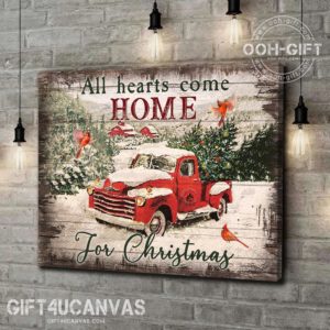 Canvas - Christmas- All Hearts Come Home For Christmas