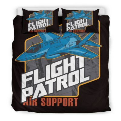 Flight Patrol Air Support Bedding Set