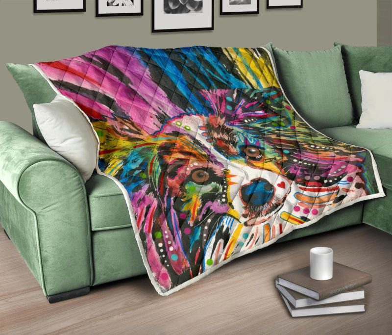 Papillon Premium Quilt - Dean Russo Art Bedding Set