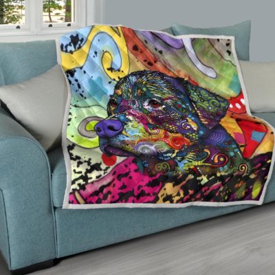 Rottweiler Premium Quilt - Dean Russo Art Bedding Set