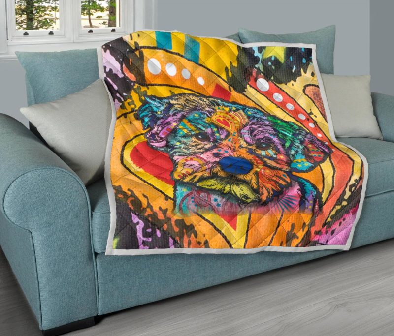 Maltese Premium Quilt - Dean Russo Art Bedding Set