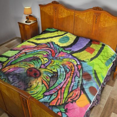 Havanese Premium Quilt - Dean Russo Art Bedding Set