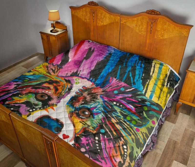 Papillon Premium Quilt - Dean Russo Art Bedding Set
