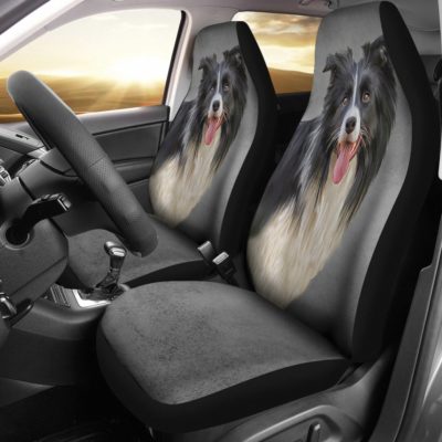 Border Collie Car Seat Covers (set of 2)