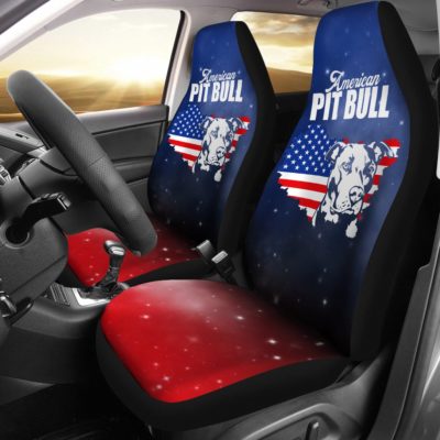 American Pit Bull Car Seat Covers (set of 2)