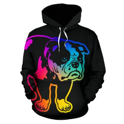 Attitude Pug Hoodie - pug - Pullover Hoodie