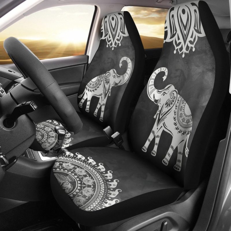 Elephant Love Car Seat Covers (set of 2)