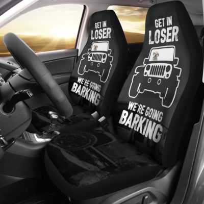 Get In Loser Bulldog Car Seat Covers (set of 2)