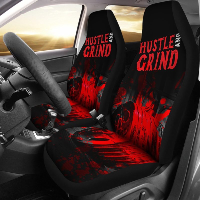 Hustle N Grind Car Seat Covers (set of 2)