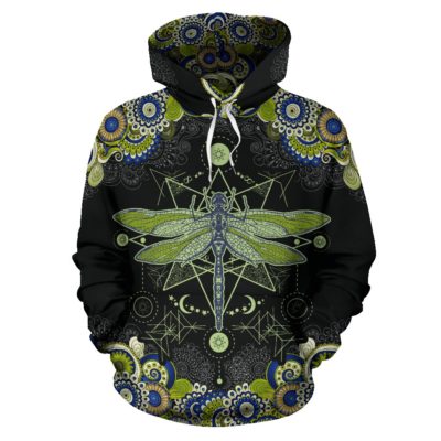 Feather Peace Mandala - Pullover Hoodie