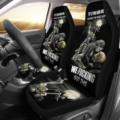 You and Me (Set of 2) Car Seat Covers (set of 2)