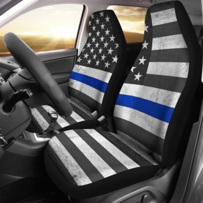 USA Flag - Car Seat Covers (Set of 2)