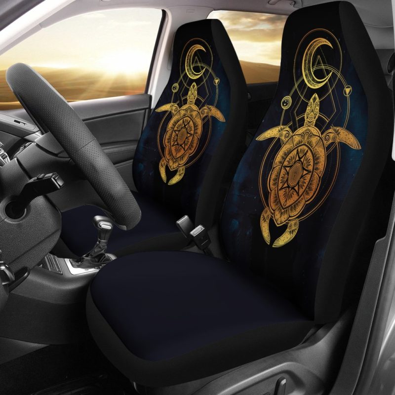 Lunar Turtle Car Seat Covers (set of 2)