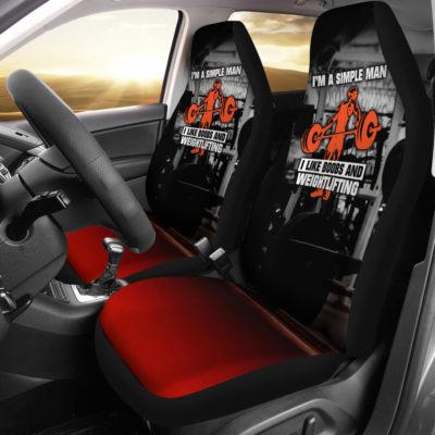 I'm A Simple Man Car Seat Covers (set of 2)