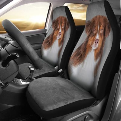 Australian Sheperd Car Seat Covers (set of 2)