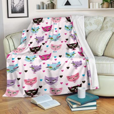 Kitty Cat - Premium Blanket