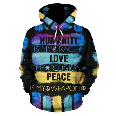 Magic Butterflies Green Pullover Hoodie