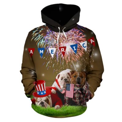 Fiers d'etre Bleus Pullover Hoodie