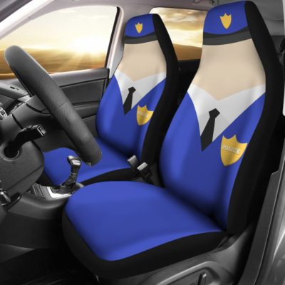 Police Car Seat Covers (Set of 2)