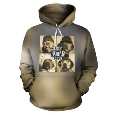 Pitbull Heart Pullover Hoodie