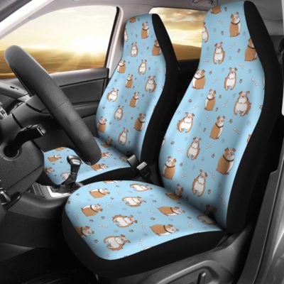 Bulldogs Car Seat Covers (set of 2) - bulldog bestseller Car Seat Covers (set of 2)