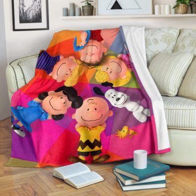 Snoopy Family - Premium Blanket