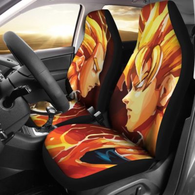 Saiyan Battle - Car Seat Covers (set of 2)