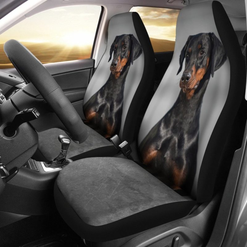 Doberman Car Seat Covers (set of 2)