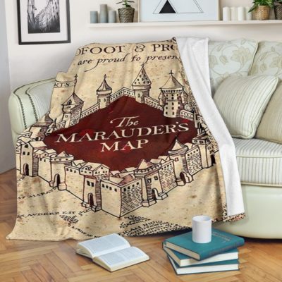 The Marauder's Map - Premium Blanket