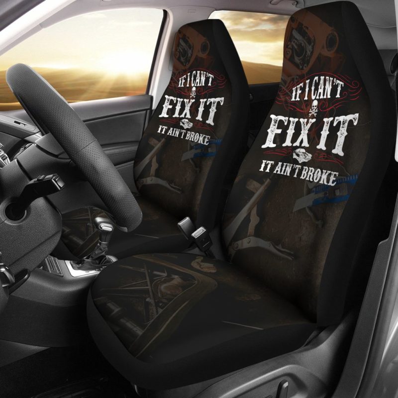 If I Can't Fix It Car Seat Covers (set of 2)
