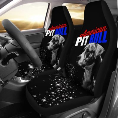American Pit Bull Car Seat Covers (set of 2)