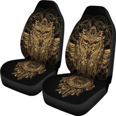 Golden Owl Car Seat Covers (set of 2)