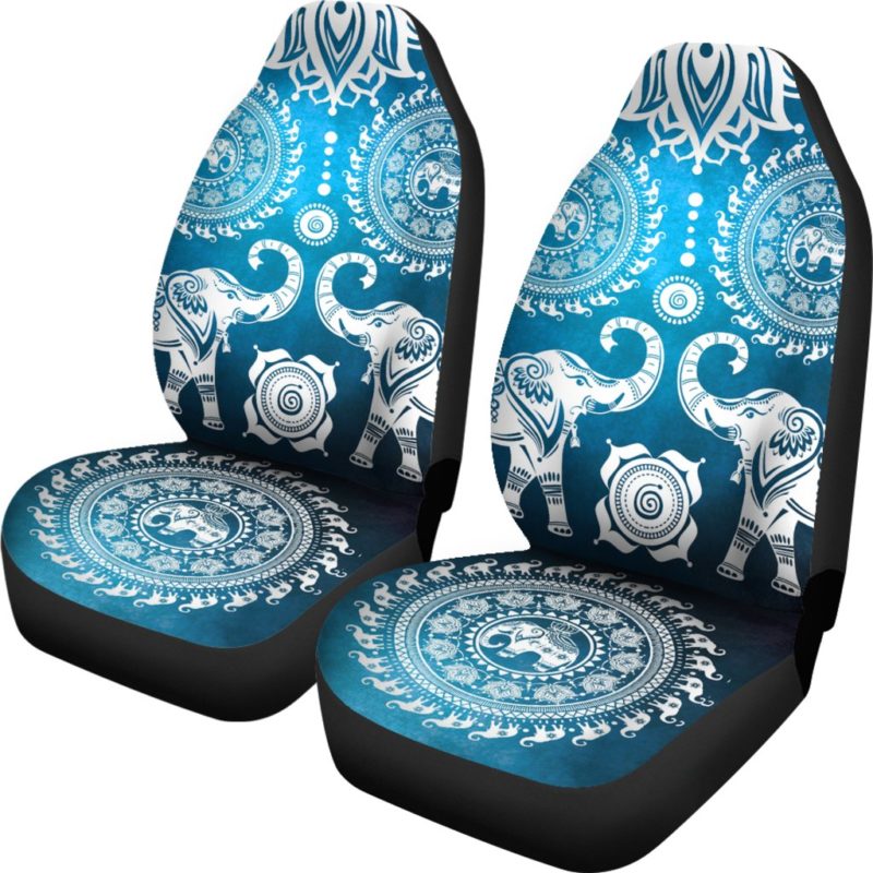 Spiritual Elephant Car Seat Covers (set of 2)