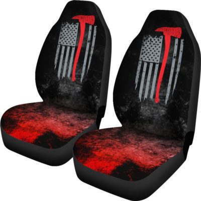American Firefighter Car Seat Covers - firefighter bestseller Car Seat Covers (set of 2)