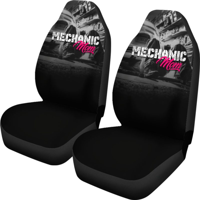 Mechanic Mom Car Seat Covers (set of 2)