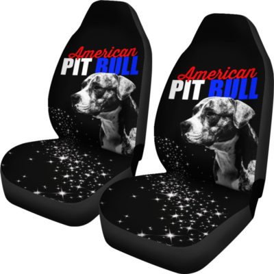 American Pit Bull Car Seat Covers (set of 2)