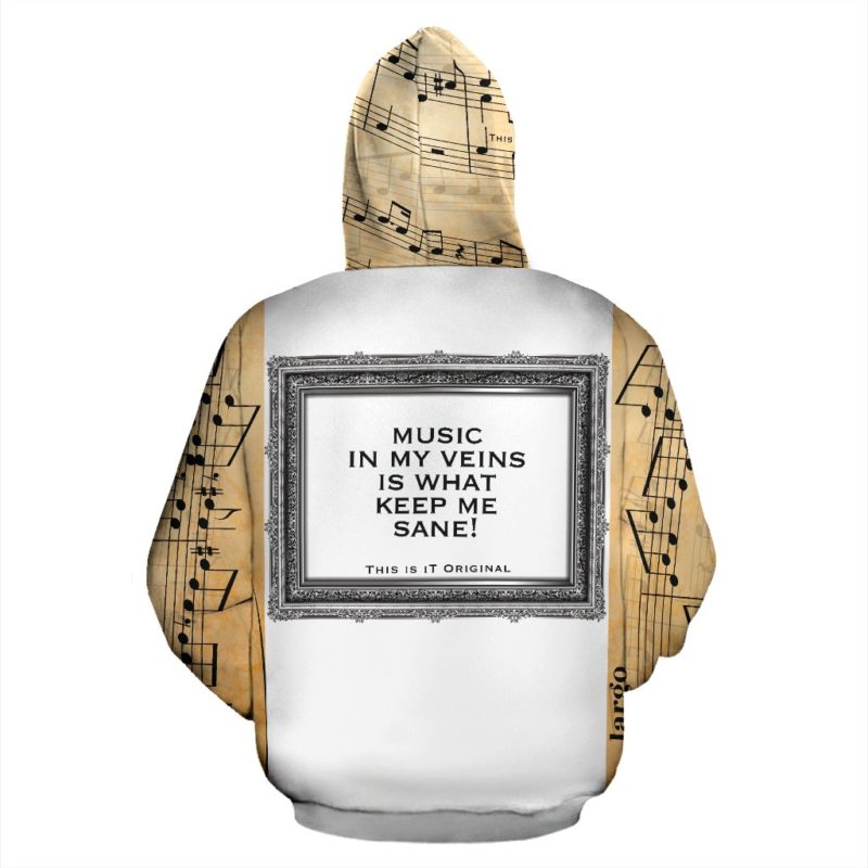 Music is basically the only thing that understands me. Music in Silver Frame Edition Pullover Hoodie