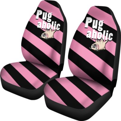 Pugaholic Car Seat Covers (set of 2)