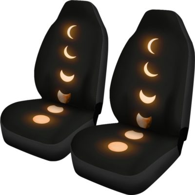 Solar Eclipse Car Seat Covers (set of 2)