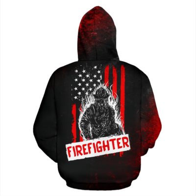 American Firefighter Pullover Hoodie
