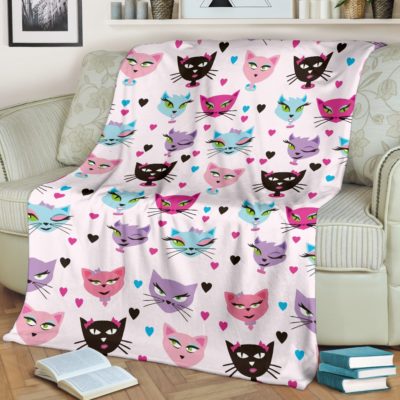 Kitty Cat - Premium Blanket