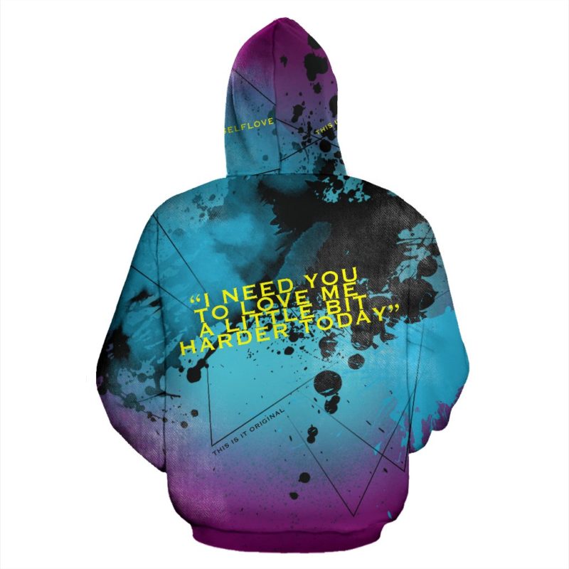 Light Green Design Tattoo Studio & Roses Pullover Hoodie
